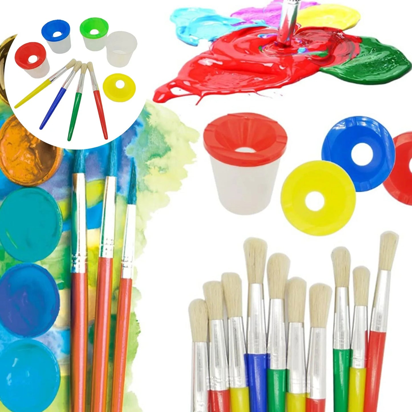 Children's Art Painting Kit - 8 Piece Set